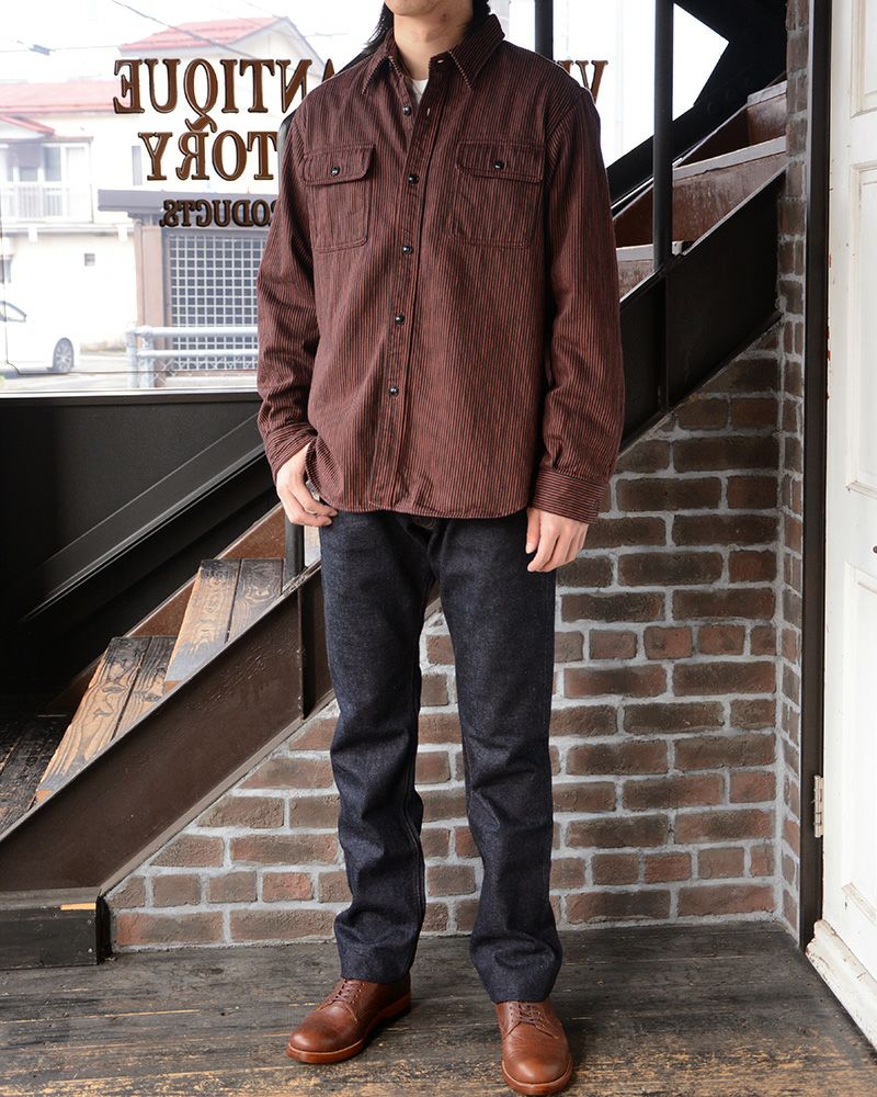 HV-01[HICKORY NEL SHIRT] | デラックスウエア公式オンラインストア