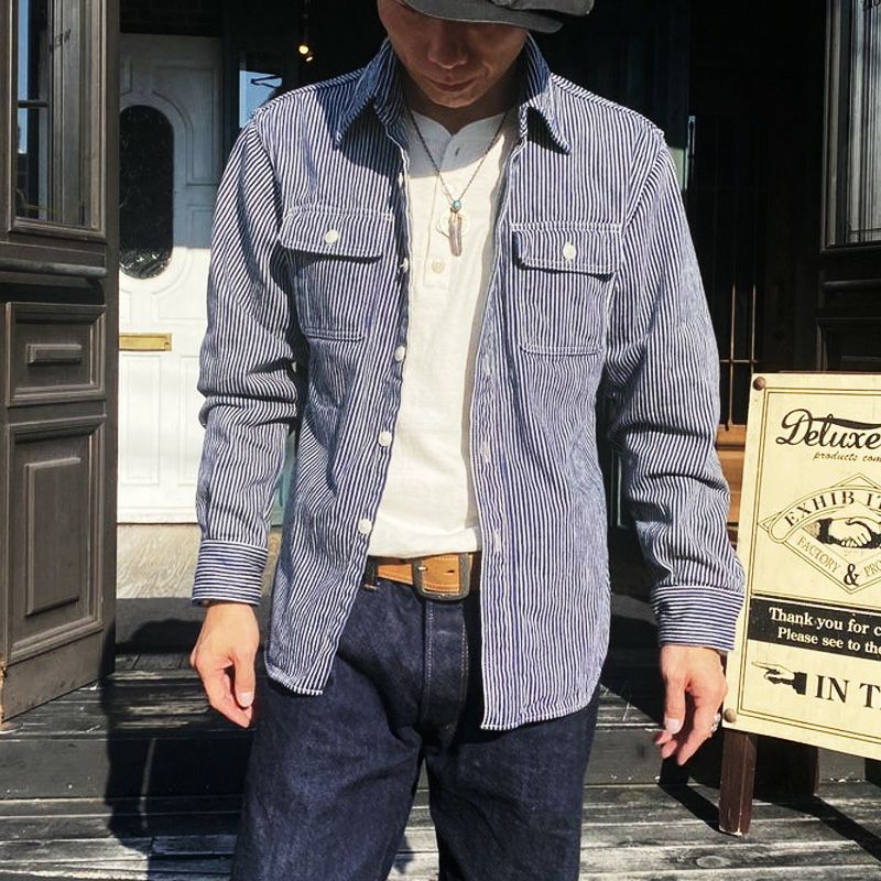 HV-01[HICKORY NEL SHIRT] | デラックスウエア公式オンラインストア
