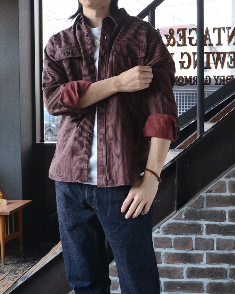 HV-01[HICKORY NEL SHIRT] | デラックスウエア公式オンラインストア