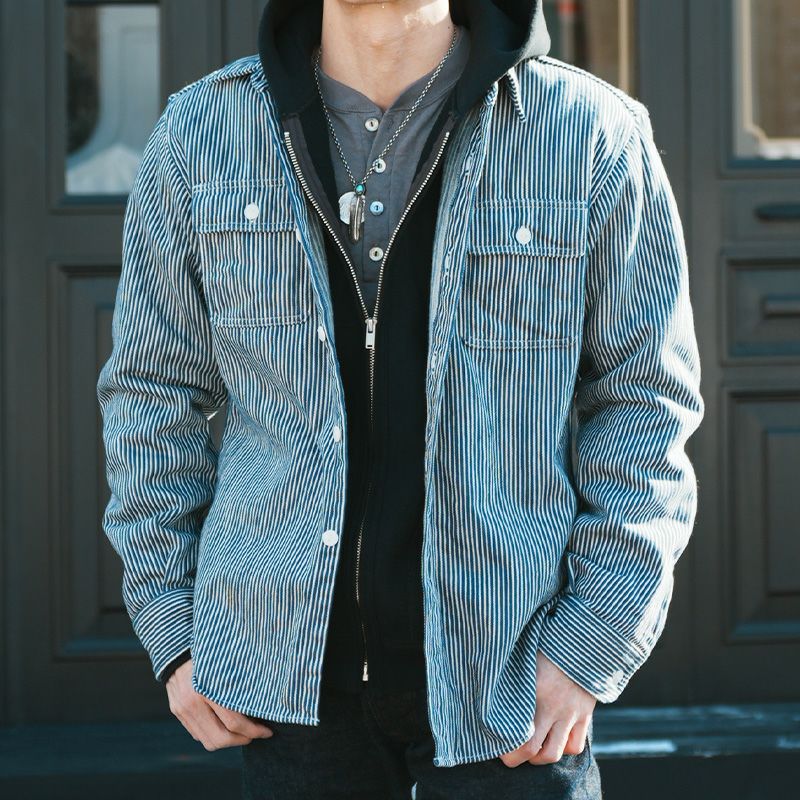 HV-01[HICKORY NEL SHIRT] | デラックスウエア公式オンラインストア