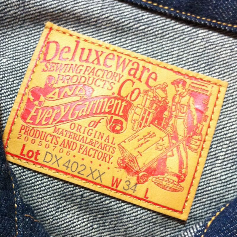 DX402XX[2nd DENIM JACKET] | デラックスウエア公式オンラインストア