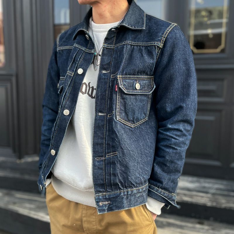 最終値下げ！デラックスウエア デニムジャケット セカンド サイズ34 XS DX4017 [SECOND MODEL JACKET] | デラックスウエア公式オンラインストア