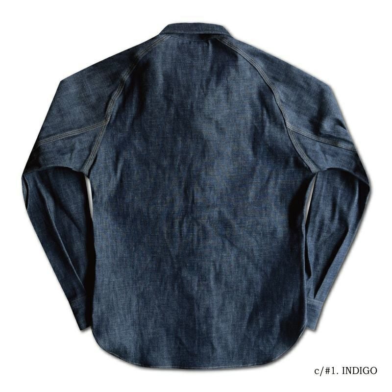 7640 [40s DENIM SHIRT] | デラックスウエア公式オンラインストア