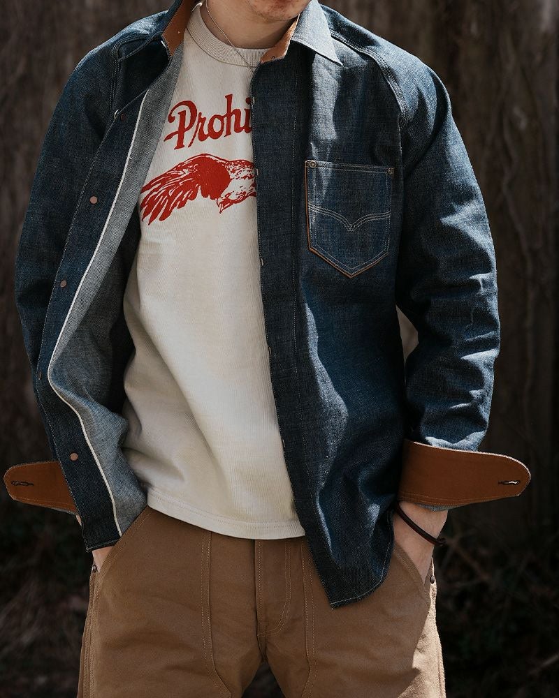 7640 [40s DENIM SHIRT] | デラックスウエア公式オンラインストア