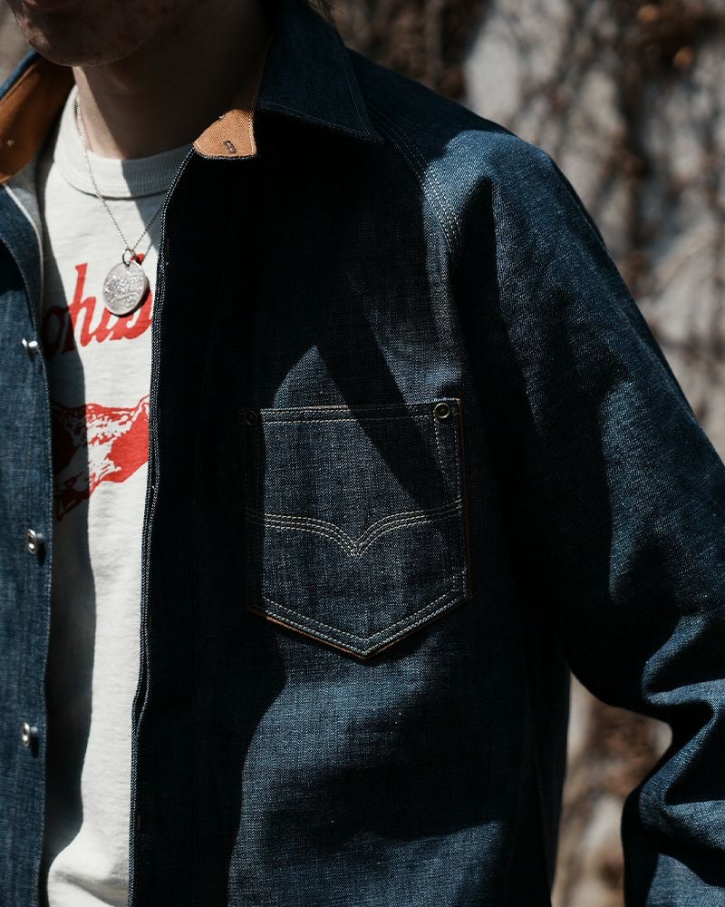 7640 [40s DENIM SHIRT] | デラックスウエア公式オンラインストア