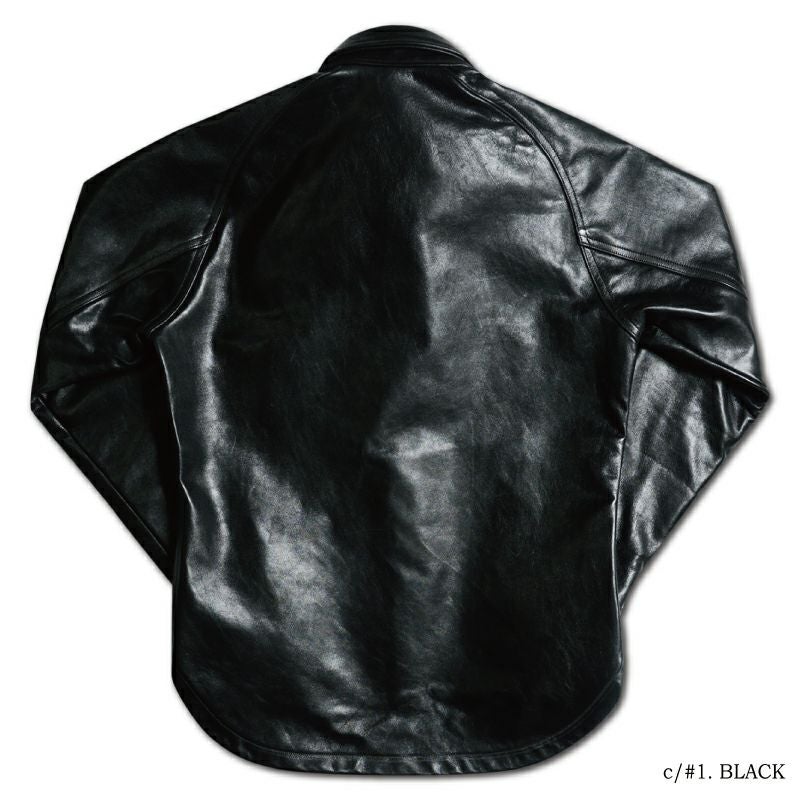 7648[40s LEATHER SHIRT] | デラックスウエア公式オンラインストア