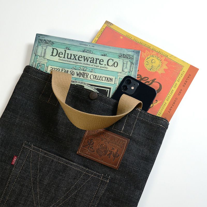 018BAG[DENIM TOTE BAG] | デラックスウエア公式オンラインストア
