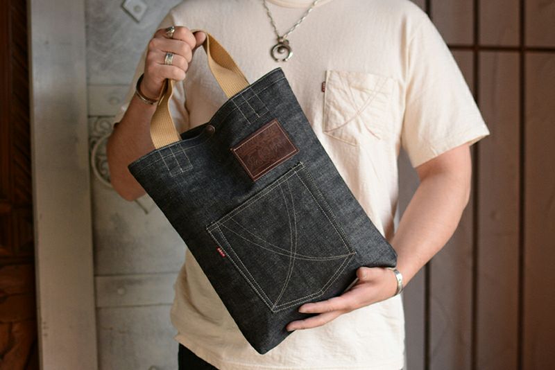 018BAG[DENIM TOTE BAG] | デラックスウエア公式オンラインストア