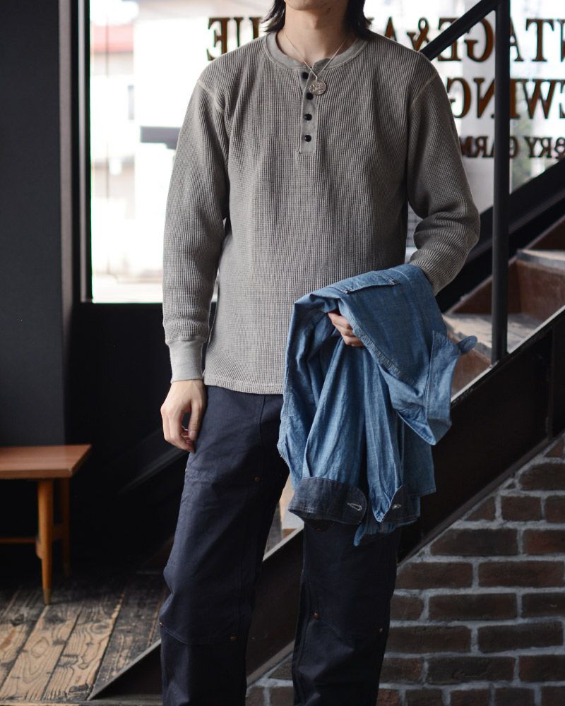 予約26FW】2230HT[30s WAFFLE KNIT-WEAR] | デラックスウエア公式