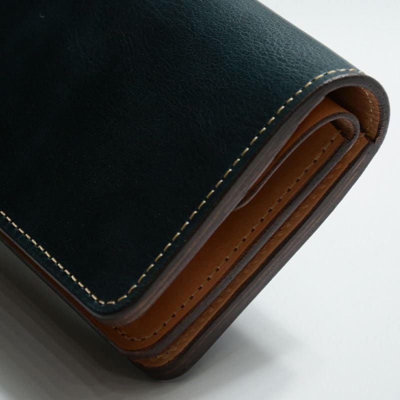 Deluxeware 長財布 DMG-22A Indigo x Brown DMG-22A[INDIGO WALLET] | デラックスウエア公式オンラインストア