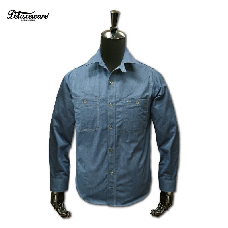 トップス DELUXEWARE 7620 BARREL CHAMBRAY 7620 [BARREL CHAMBRAY] | デラックスウエア公式オンラインストア