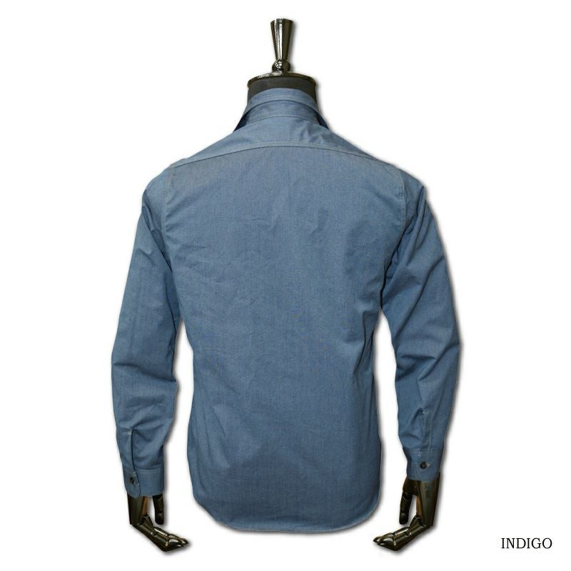 トップス DELUXEWARE 7620 BARREL CHAMBRAY 7620 [BARREL CHAMBRAY] | デラックスウエア公式オンラインストア
