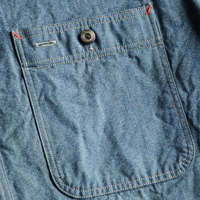 トップス DELUXEWARE 7620 BARREL CHAMBRAY 7620 [BARREL CHAMBRAY] | デラックスウエア公式オンラインストア