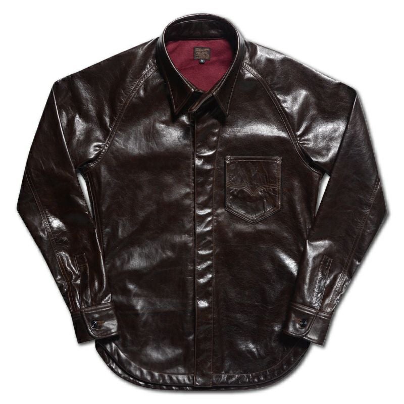 7648A[40s LEATHER SHIRT] | デラックスウエア公式オンラインストア