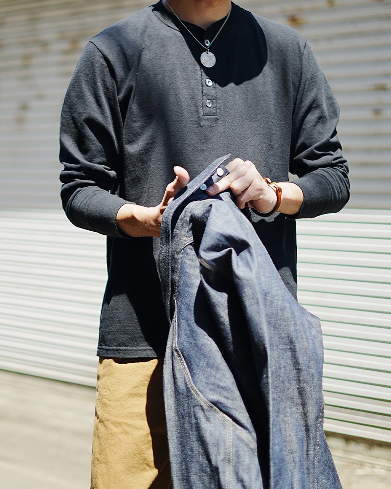 Spinner.L[WORKER HENLEY NECK] | デラックスウエア公式オンラインストア