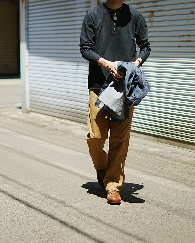 Spinner.L[WORKER HENLEY NECK] | デラックスウエア公式オンラインストア