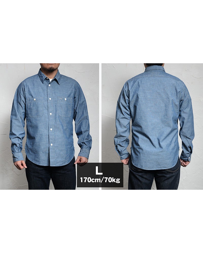 7623[56 INDIGO CHAMBRAY] | デラックスウエア公式オンラインストア