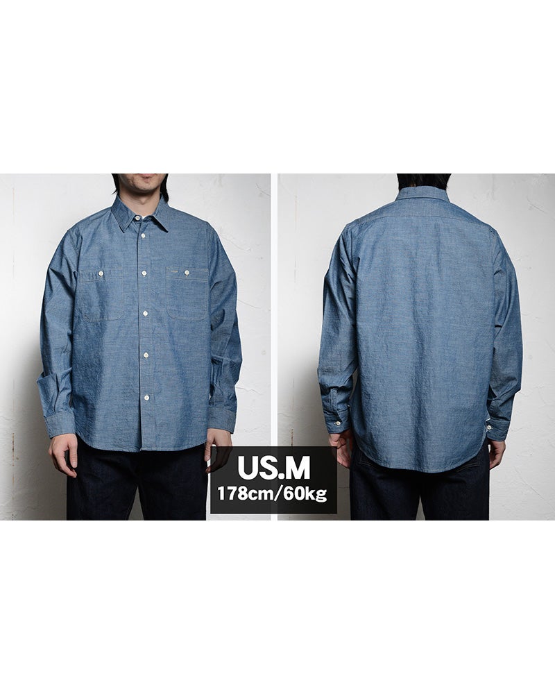 7623[56 INDIGO CHAMBRAY] | デラックスウエア公式オンラインストア