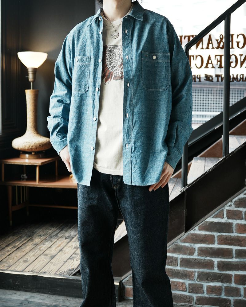7623[56 INDIGO CHAMBRAY] | デラックスウエア公式オンラインストア