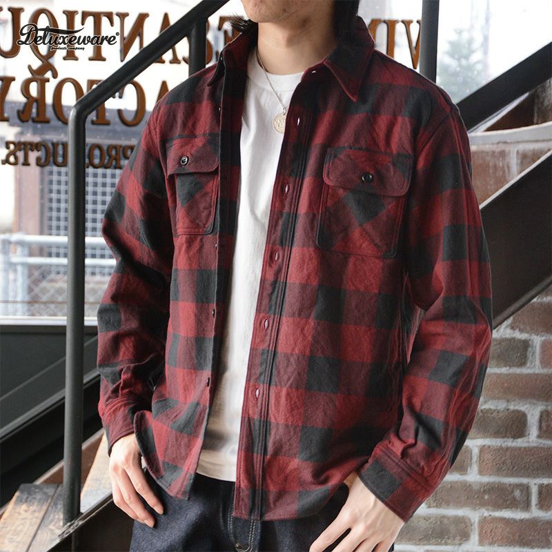 HV-00A[50s BUFFALO CHECK] | デラックスウエア公式オンラインストア