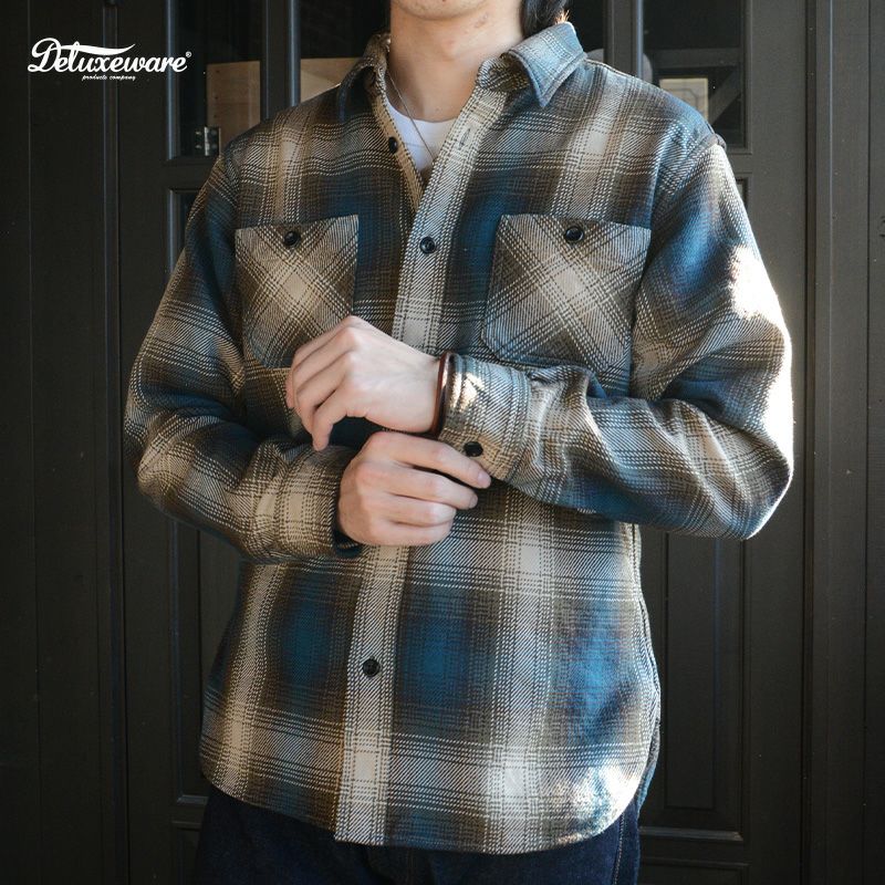 HV-54[BLUE OMBRE SHIRT] | デラックスウエア公式オンラインストア
