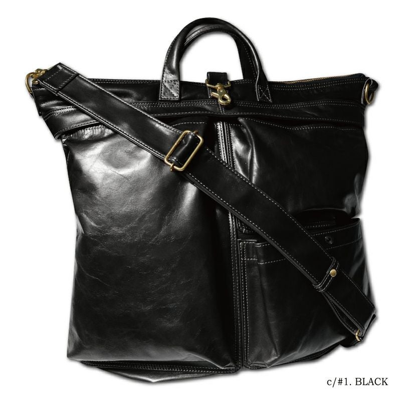 DLB-013B[LEATHER HELMET BAG] | デラックスウエア公式オンラインストア