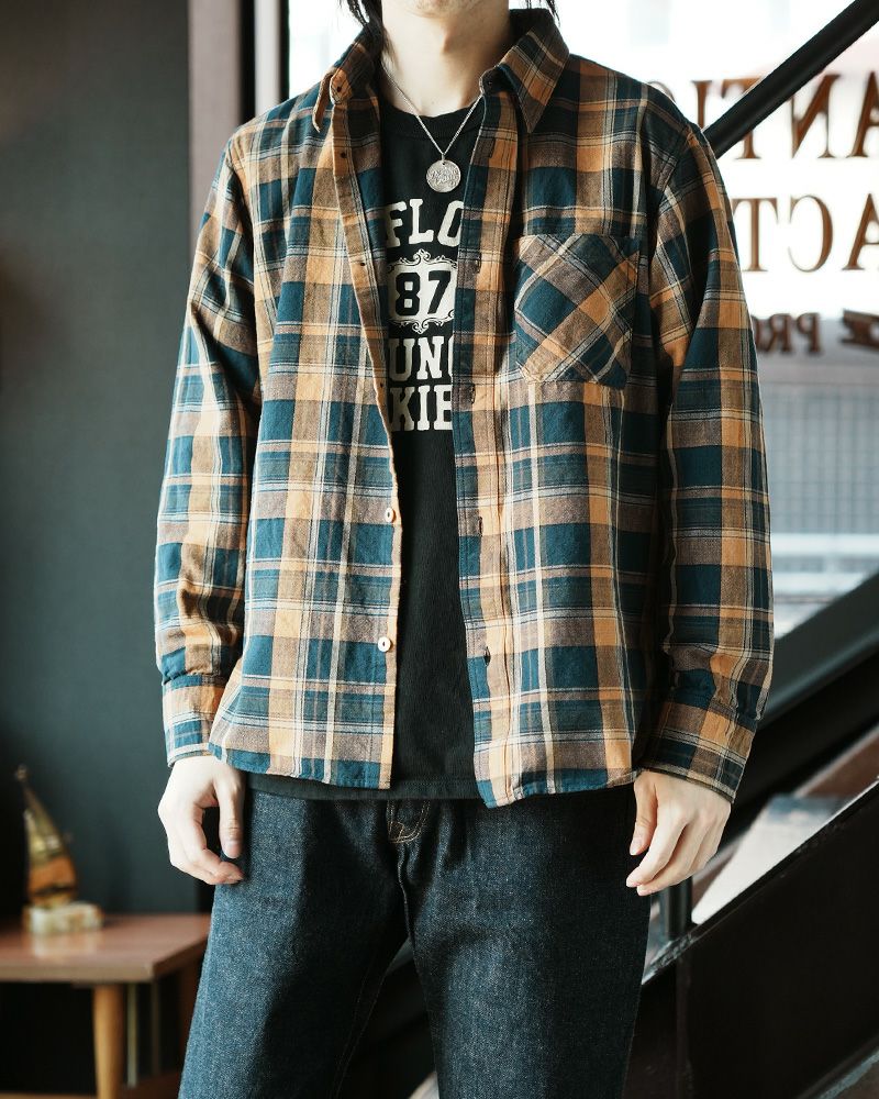 MV-15[ORANGE NAVY CHECK] | デラックスウエア公式オンラインストア