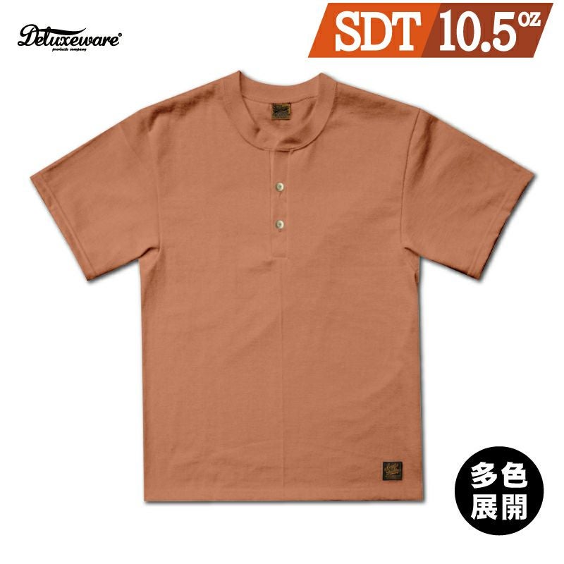 ヘンリーネックTシャツ