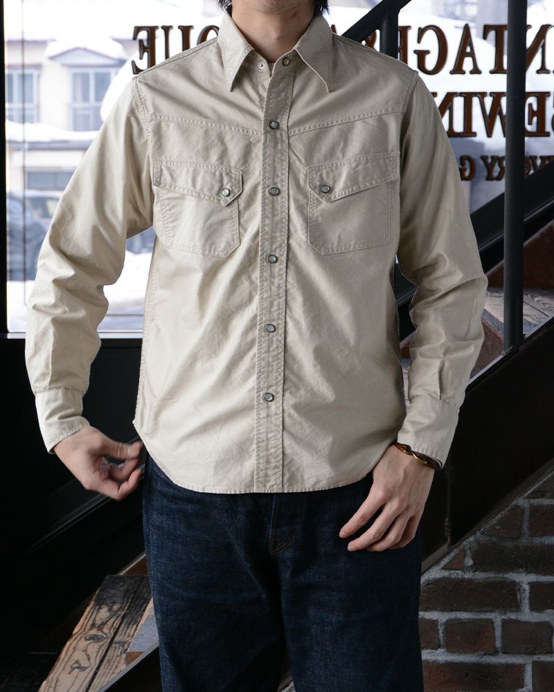 7501-EM1[NORTH EMB SHIRT] | デラックスウエア公式オンラインストア