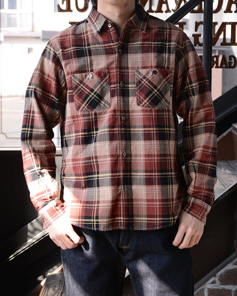 LV-33[VINTAGE RED CHECK] | デラックスウエア公式オンラインストア