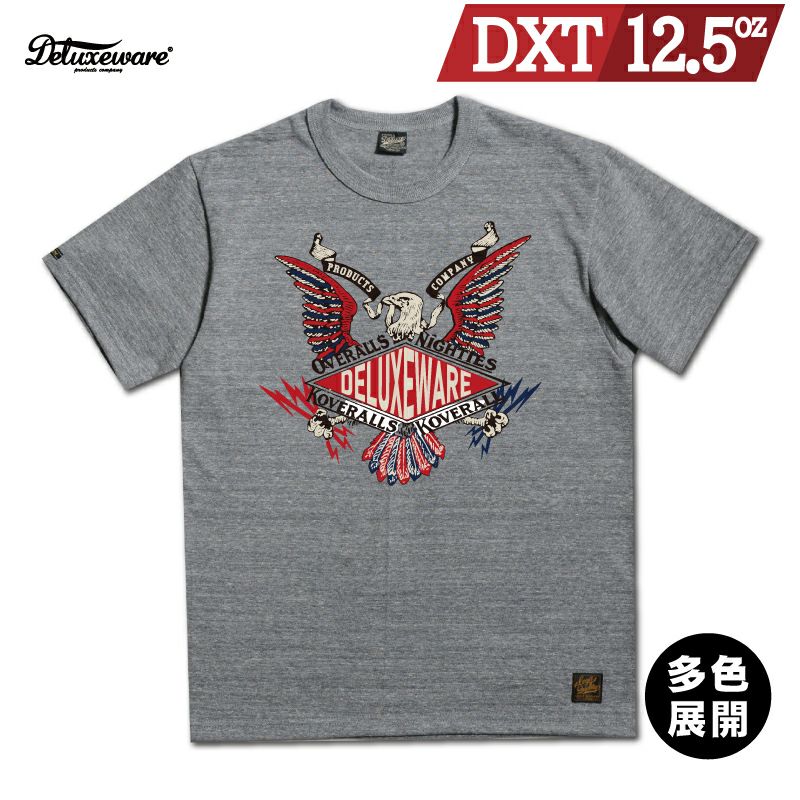 イーグルデザインのロゴTシャツ