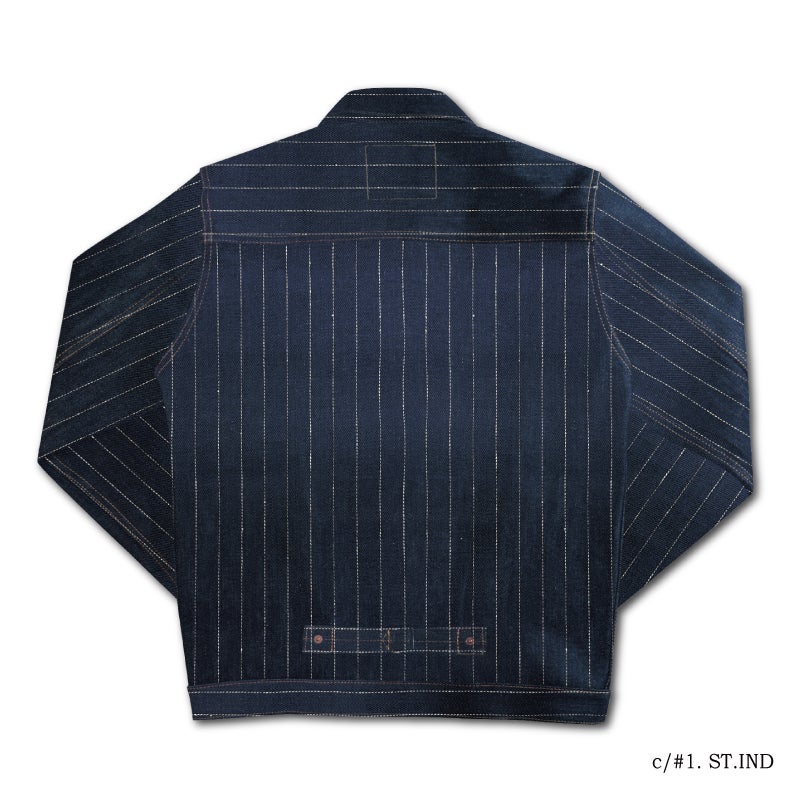 DX40153[12.5oz STRIPE INDIGO] | デラックスウエア公式オンラインストア