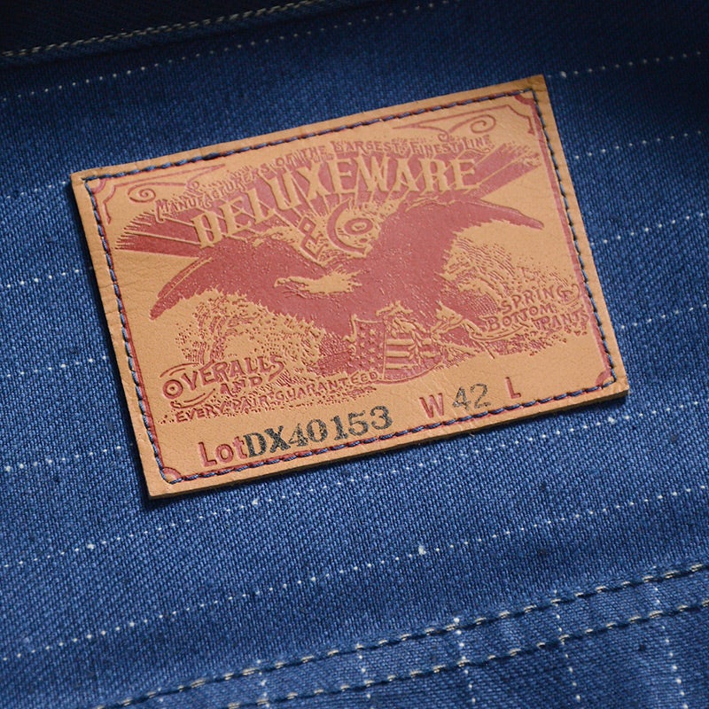 DX40153[12.5oz STRIPE INDIGO] | デラックスウエア公式オンラインストア