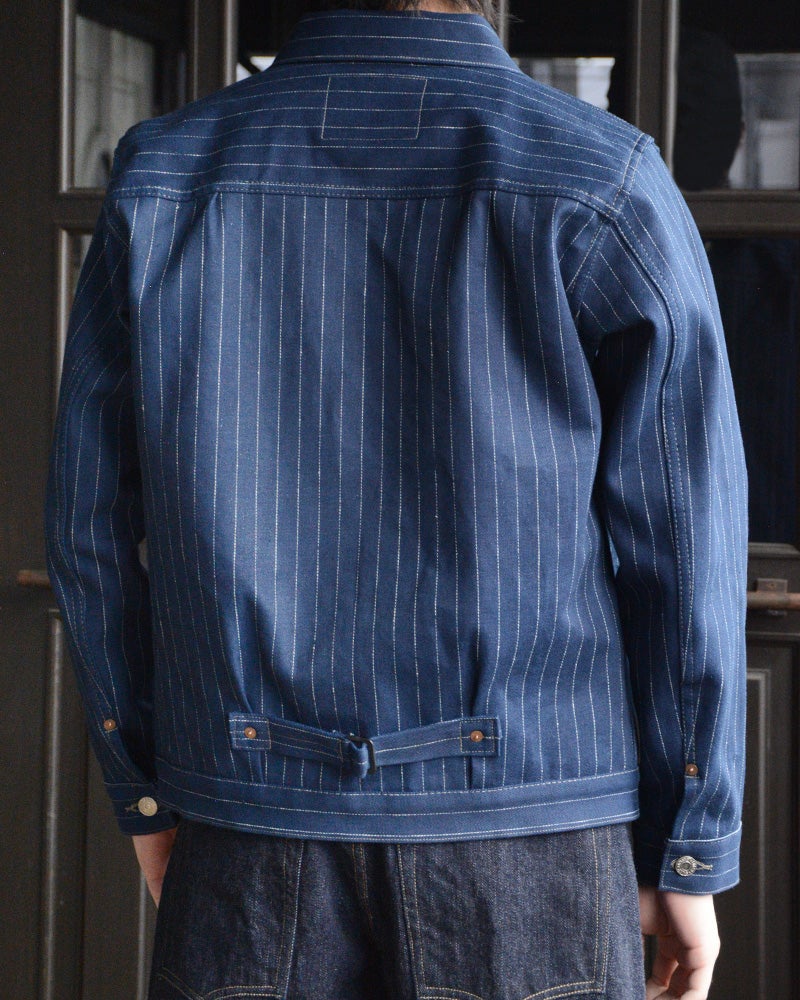 DX40153[12.5oz STRIPE INDIGO] | デラックスウエア公式オンラインストア