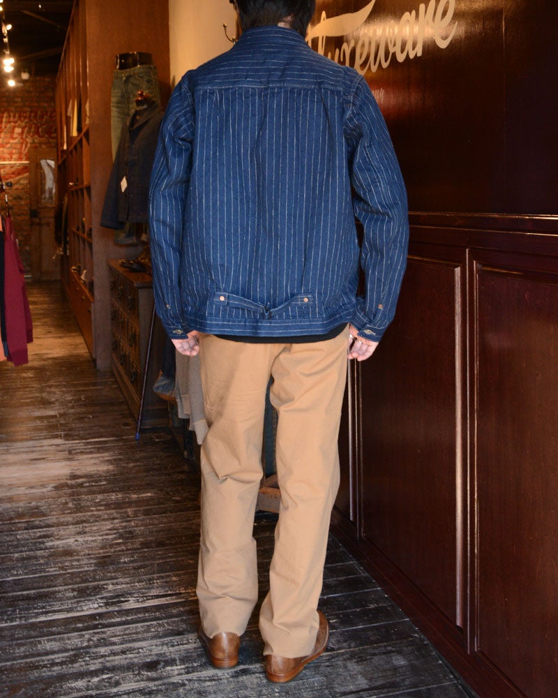 DX40153[12.5oz STRIPE INDIGO] | デラックスウエア公式オンラインストア