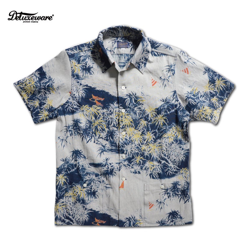 AL-21[1960s INDIGO ALOHA] | デラックスウエア公式オンラインストア