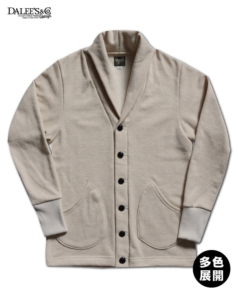 1930s カーディガンvintage 予約26FW1】Racter.20[1930s SHAWL COLLER CARDIGAN] | デラックス